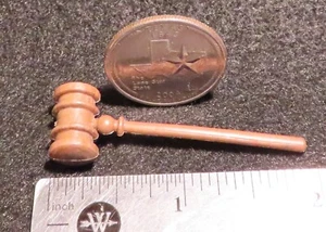 Plastic Oversize Gavel Court Meeting 1:18 ? Estate AS IS Mini MI3376 - Picture 1 of 2