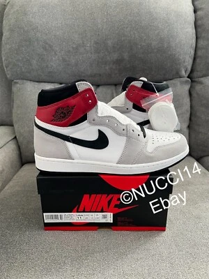 Talla 11 - Nike Air Jordan 1 Retro Alto OG Gris Claro Humo Recibo 555088-126 Foto 1 de 4