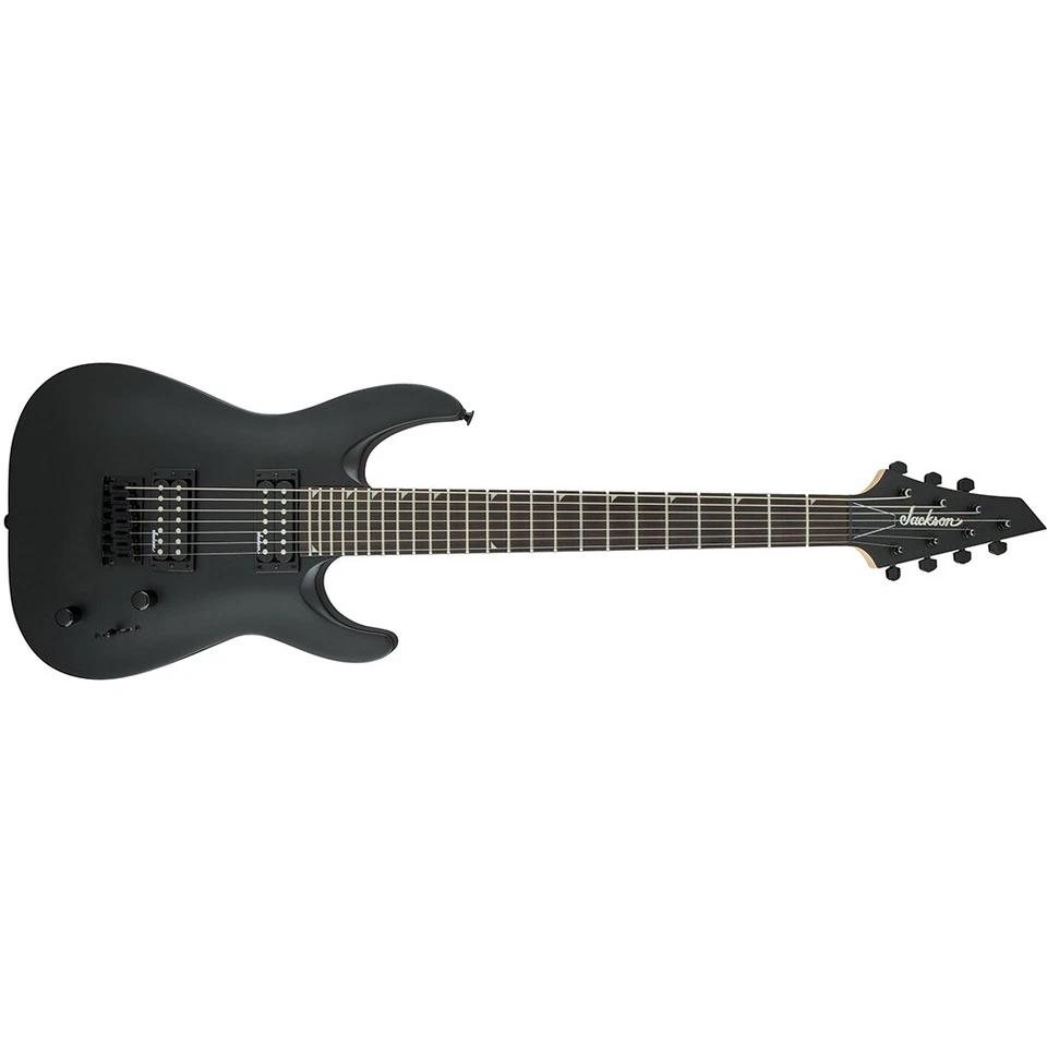Guitarra Eléctrica Jackson Dinky Arch Top JS22-7 DKA HT 7 Cuerdas Negro Satinado Foto 1 de 4