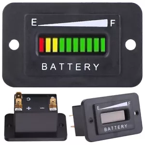 36V Volt Battery Indicator Meter Gauge for Ezgo Club Car ATV Golf Cart LED US - Picture 1 of 10