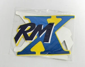 Juego de pegatinas decoración calcomanía Suzuki RMX azul amarillo Classic Vintage - Imagen 1 de 1
