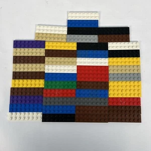 48x Genuine LEGO 2x8 Plate Parts 3034 Mixed Colours Used Free UK Shipping - Picture 1 of 8