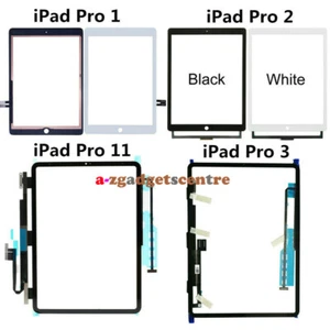 For iPad Pro 9.7" 10.5" 11" 12.9" 1st 2nd 3rd Touch Screen Digitizer Replacement - Picture 1 of 13