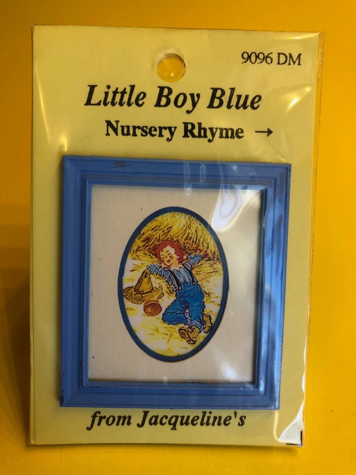 Cuadro en miniatura de casa de muñecas "Little Boy Blue" de Jacqueline's Foto 1 de 1