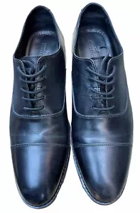 Anthony Veer CLINTON CAP TOE OXFORD Leather Dress Shoes Mens 10 D Pre owned - Picture 1 of 13