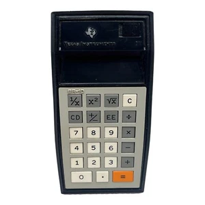 Calculadora electrónica de reglas laterales Texas Instrument SR-10 SR10 sin probar - Imagen 1 de 2