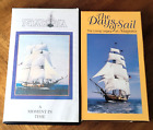 LOT OF 2 VHS TAPES US BRIG NIAGARA / BATTLE OF LAKE ERIE VG CONDITION