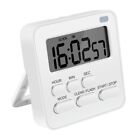 Kitchen Timer,Egg Timer With Clock,Digital Timer Stopwatch With Lcd Loud6336