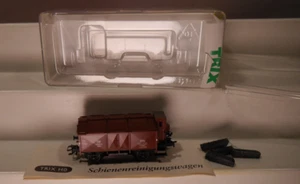 Trix H0 1:87 24050 carro de limpieza de rieles - carro de tapa plegable de DB embalaje original - Imagen 1 de 4