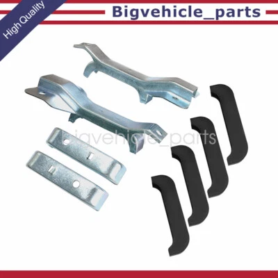 For 1967-1972 Chevy GMC C10 C20 C30 Truck 4-Core Heavy-Duty Radiator Bracket Kit Foto 1 de 4