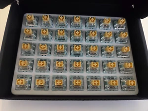 Epomaker Sea Salt Silent Mechanical Keycaps Pre Lubed LED Slot x 45 Switches - Bild 1 von 5