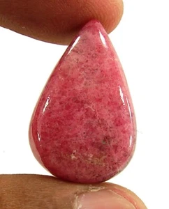 30.25 Ct Natural Pink Rhodonite Loose Gemstone Cabochon Wire Wrap Stone - 2130 - Picture 1 of 2