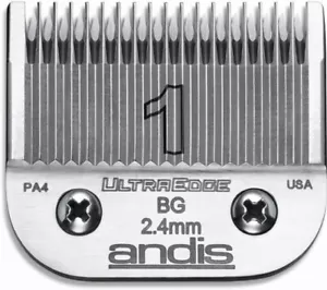 ESTILISTA DE PELO ANDIS ULTRAEDGE A5 AG BG Cortadora de peluquería # 1 hoja 3/32" (2,4 mm) corte - Imagen 1 de 1
