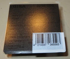 GIRA 3296005 Wippe Schalterwippe Tasterwippe System 55 Schwarz matt - Bild 1 von 2