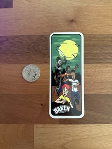 Baker Skateboards Dustin Dollin Sticker, Andrew Reynolds, Birdhouse, Flip, NOS - Picture 1 of 1