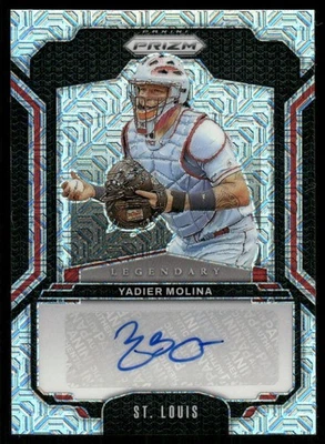L576 YADIER MOLINA RC AUTOMÁTICO 2025 PRIZM MOJO 24/25 ST LOUIS CARDINALS #LS-YM - Imagem 1 de 2