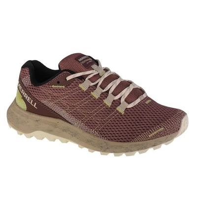 Scarpe running Donna Merrell Fly Strike J067618 Nero-Bordeaux-Beige - Immagine 1 di 4