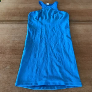 Abito donna Alo senza cuciture open air racerback M blu senza maniche mini dimagrante - Foto 1 di 11