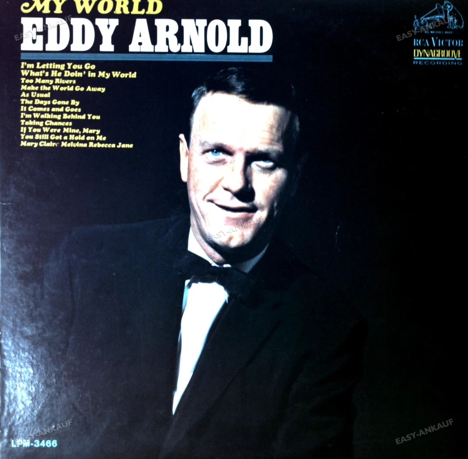 Eddy Arnold - My World LP 1965 (VG/VG) .* - Image 1 of 1