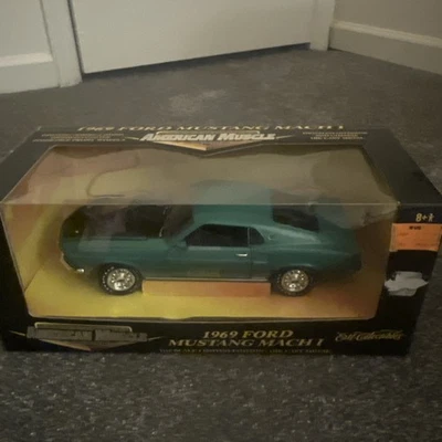 1:18 Scale ERTL American Muscle #32265 Diecast 1969 Ford Mustang Mach l  Sealed - Image 1 of 4