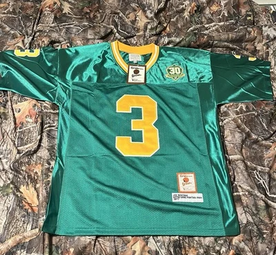 Camiseta Gridiron Greats Joe Montana #3 Notre Dame Hombre Talla 50 1977 Equipo Nacional Foto 1 de 4