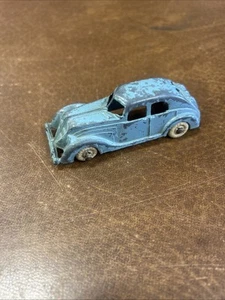 Vintage 1930’s Hubley Cast Iron 4 Doors Sedan Blue 3.5” Rare Find - Bild 1 von 10