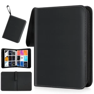 Trading Card Binder, 9 Pockets 900 Cards Holder Collector Album with 50 Remov... - Picture 1 of 7
