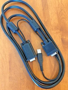 E119932 AWM 2919 80c 30V LOW VOLTAGE COMPUTER CABLE COPARTNER Black - Picture 1 of 7