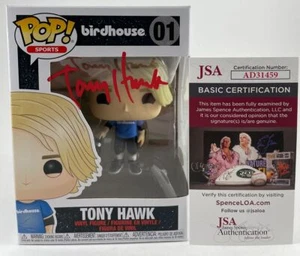 Tony Hawk Signed Birdhouse Funko POP! Vinyl #01 Autograph Skateboarding JSA COA - Picture 1 of 5