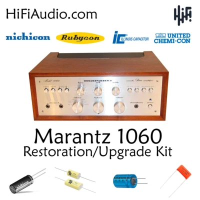 马兰士 1060 放大器 重建 恢复 回顾 升级 电容套件 修复 — 第 1/4 张图片