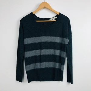 Ann Taylor LOFT Damen gestreifter Langarm leichter Pullover Medium PETITE - Bild 1 von 6