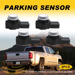 White 23428268 OE Quality Parking Sensor For GMC Chevy Silverado Cadillac B 2SET - Picture 1 of 27