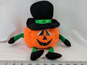 Juguete de peluche Soft Dreams Jack o Lantern de 12 pulgadas naranja calabaza - Imagen 1 de 10
