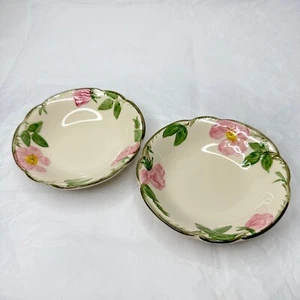 2 Franciscan Desert Rose Dessert Berry Bowls TV Backstamp 5 1/4" Vintage - Picture 1 of 7