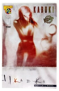 Cómics de imagen Wizard 1/2 KABUKI Gold Speckle Edition con certificado de autenticidad (1997) - Imagen 1 de 3