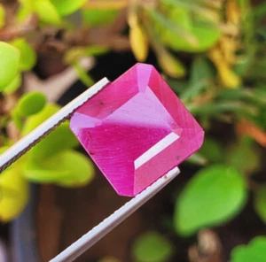 100% Untreated Red Ruby 7.70 Ct Certified Natural From Africa Ruby Gemstones - Picture 1 of 6