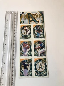 1996 MLB Pro Stamps Oakland Athletics Mcgwire Combined Shipping - Picture 1 of 2