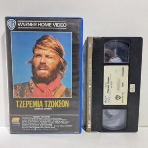 WESTERN VHS TAPE Jeremiah Johnson 1972 GREEK SUBS PAL Robert Redford ZS