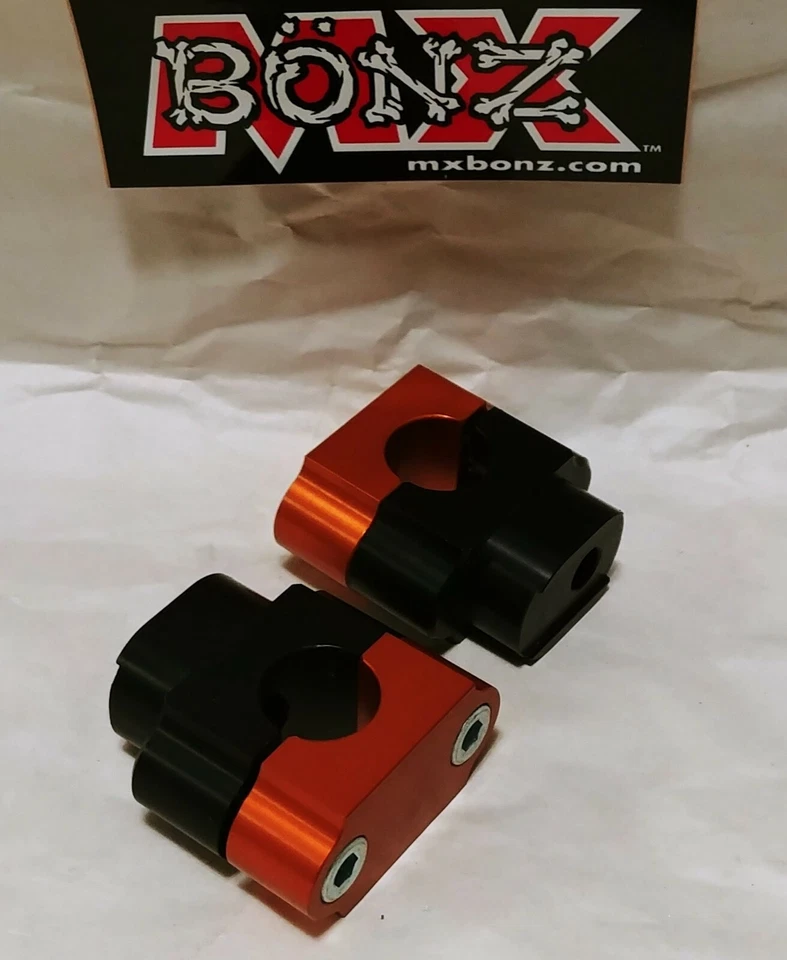 BAR MOUNTS KTM 105 SX 2000-2020 KTM 105 SX/XC HANDLEBAR CLAMPS 22mm 7/8" SE BAR - Image 1 of 1