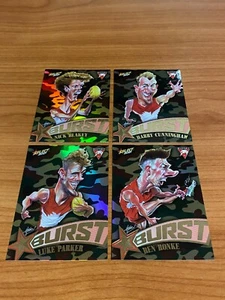 2021 AFL Select Footy Stars Camo Starburst SYDNEY TEAM SET 4 cards - Picture 1 of 1