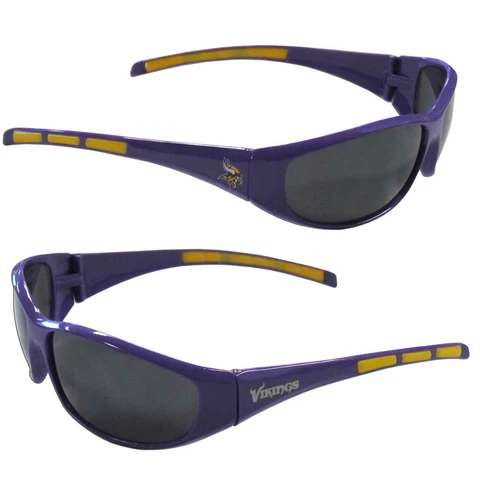 NFL Minnesota Vikings 3 Dot Wrap Sunglasses Cover