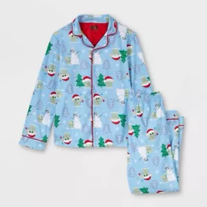 Boys' Christmas Star Wars Baby Yoda 2pc Pajama Set Large 12-14 Brand New W Tags - Picture 1 of 1