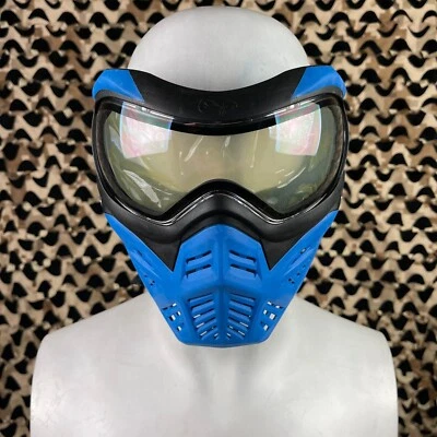 NEW V-Force Grill 2.0 Paintball Mask - Azure w/ Clear Lens - Image 1 of 4