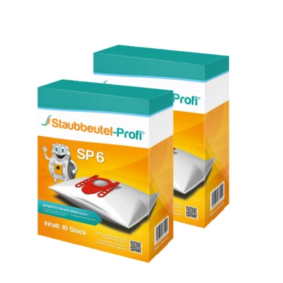 20 Staubsaugerbeutel Staubbeutel-Profi SP6 geeig. für Siemens X 2.0 VSX 2A230/11
