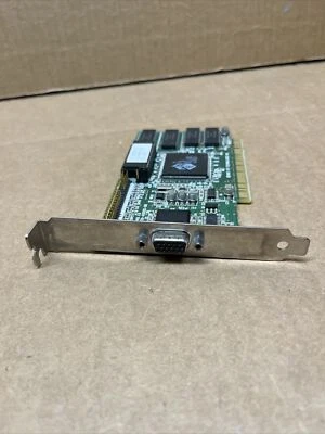 ATI 102406060 2MB VGA PCI Video Card 113-40603-100 109-40600-00 PCI Mach64 GT - Image 1 of 3