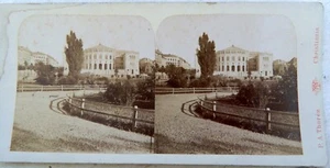 Stereoview del siglo XIX, Christiana, Noruega por P.A. Thoren #1 - Imagen 1 de 3