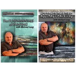How to, Painting Art Instruction DVDs set Michael Lang - Picture 1 of 2
