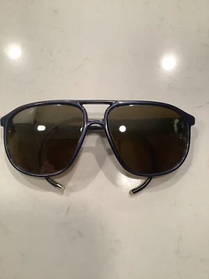 Lentes de vidro vintage para óculos de sol com gancho Vuarnet - Imagem 1 de 4