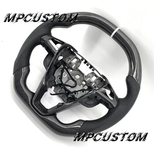 fit For Ford Fusion Edge 2013 2014 2015 2016-2020 Carbon Fiber Steering Wheel - Picture 1 of 10
