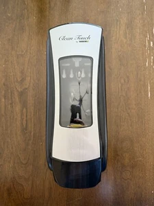 Clean Touch By Waxie, Dispenser di Sapone Manuale da Parete, Nero Confezione da 6 - Foto 1 di 3